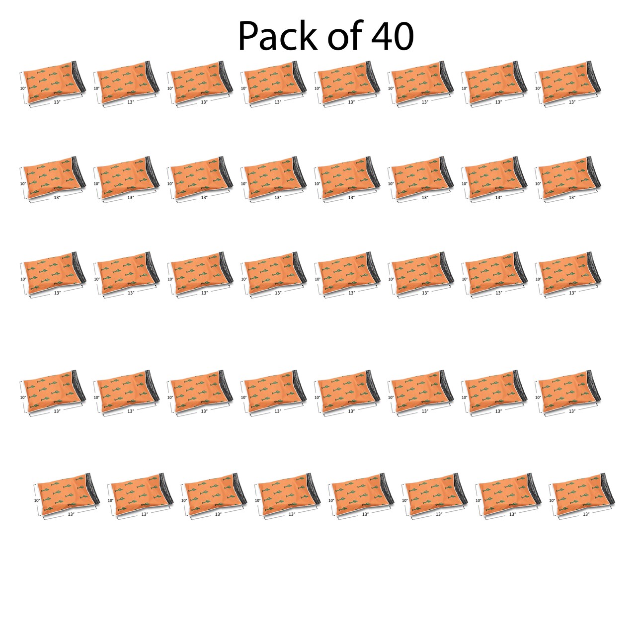 Design Poly Mailer Envelopes 10" x 13" Glossy Multi Pack & Design